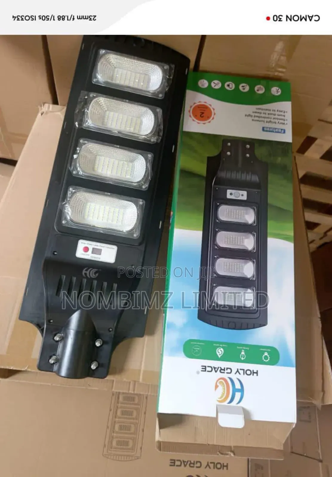 600w 4 Line All in One Solar Street Light