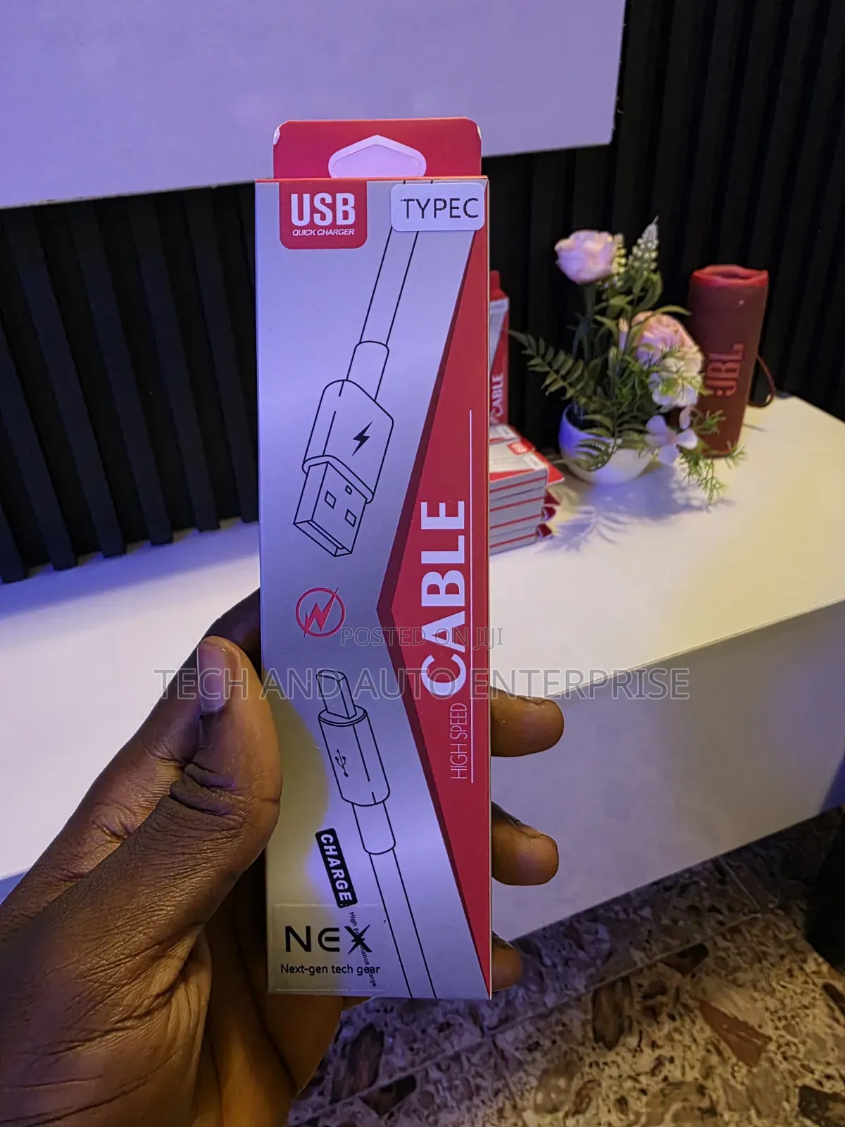 Nex Usb to Type C Cable