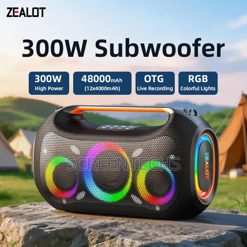 Zealot 300watts Ze51 Rechargeable Speaker