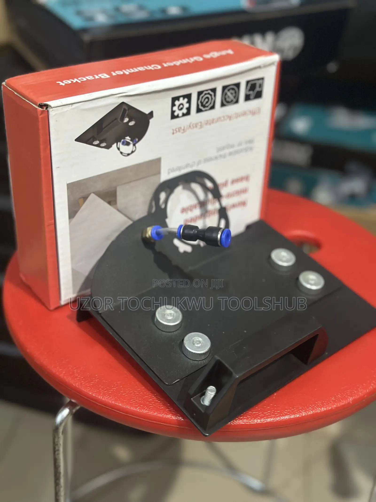45 Degree Tile Chamfer Bracket For Angle Grinder