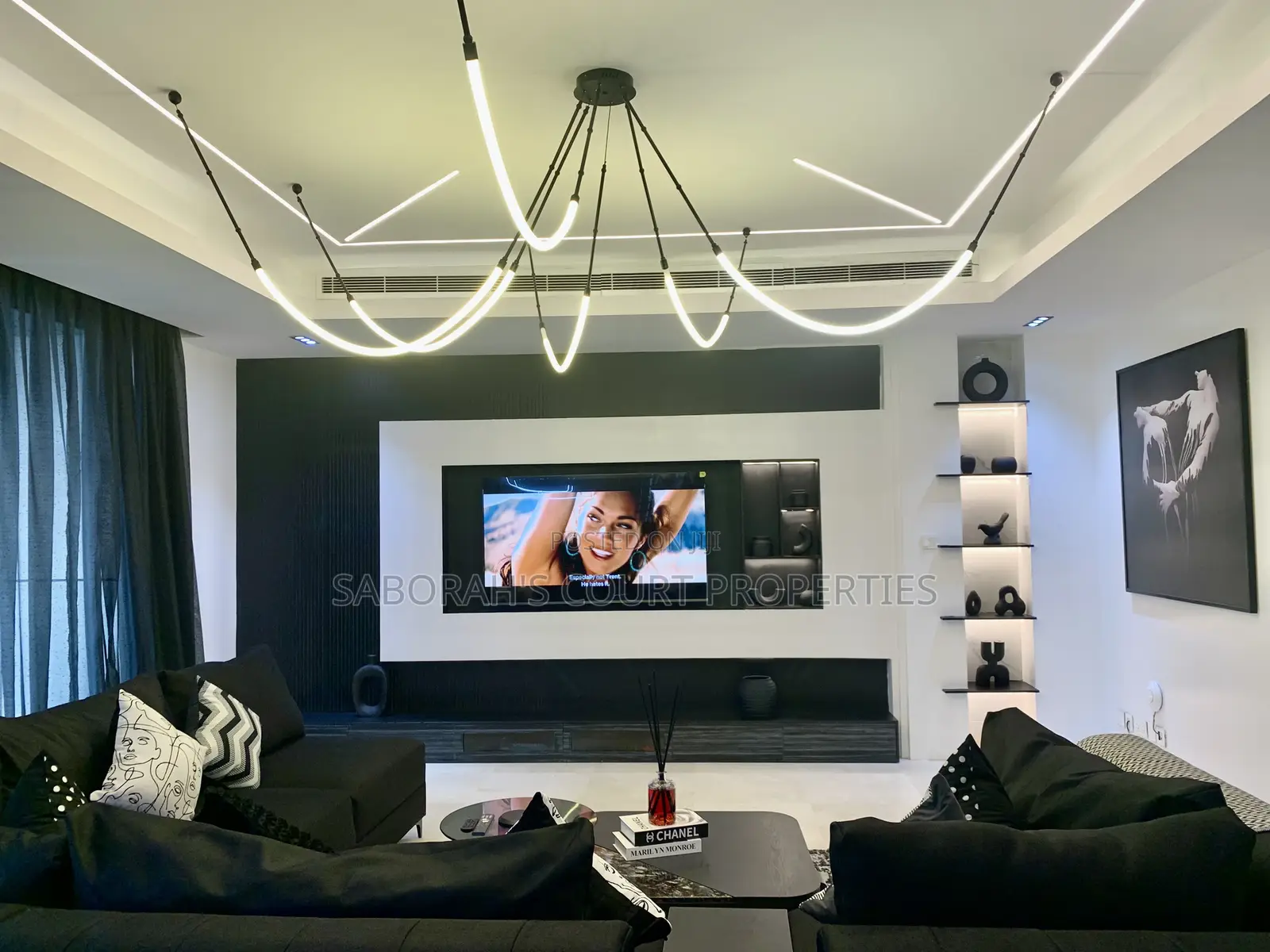 Furnished 4bdrm Mansion in Ahmadu Bello Way for rent