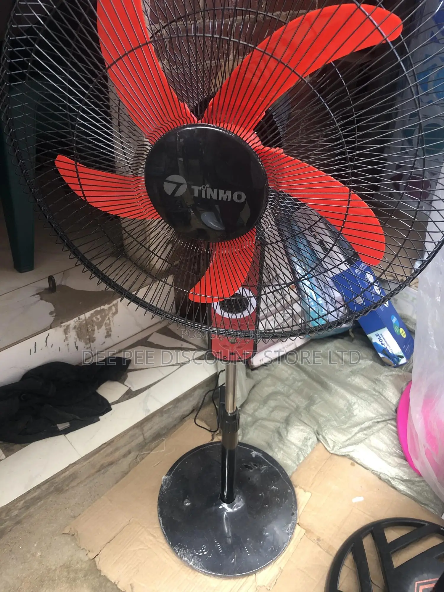Tinmo 18 Inch Music Solar Rechargeable Fan
