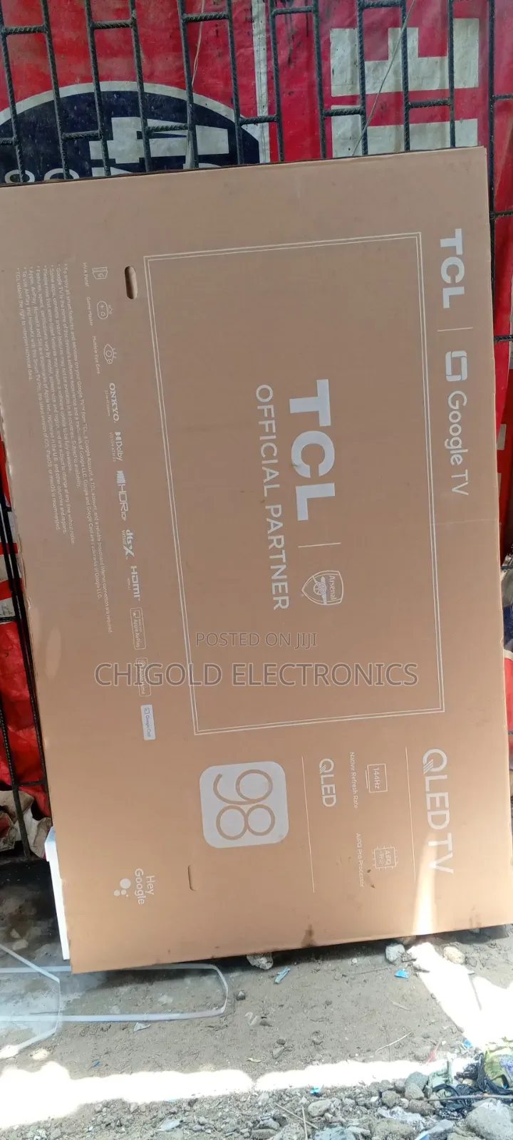 Original TCL Tv 98 Inches Television Qled Smart