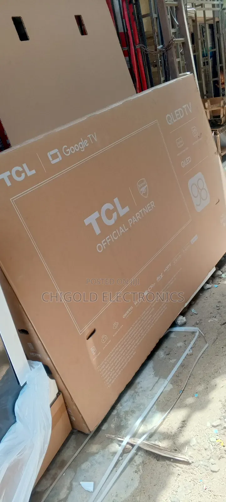 Original TCL Tv 98 Inches Television Qled Smart