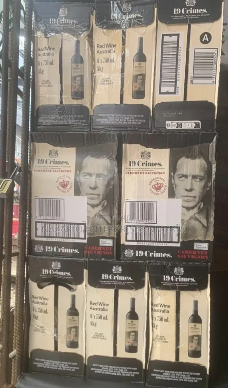 19 Crimes Red Wine by 12 Bottles