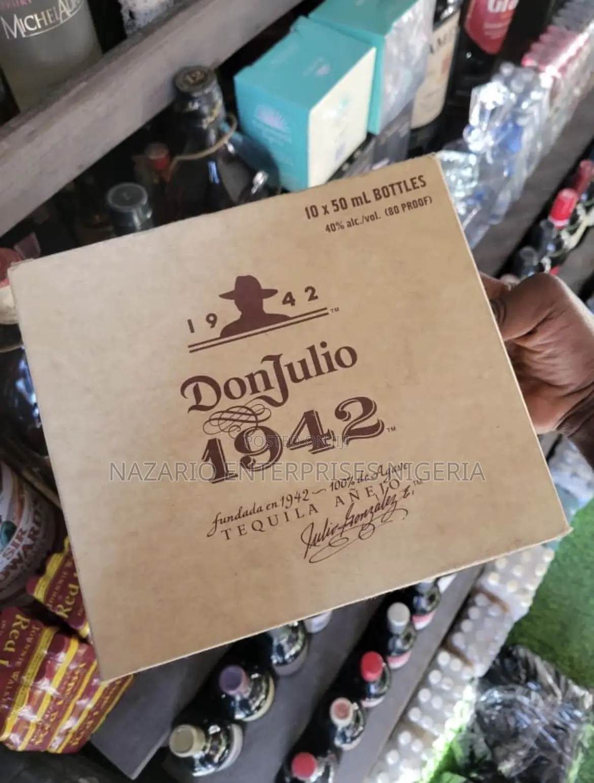 Don Julio 1942 Añejo 50ml Mini Bottle Pack (10 Pieces)