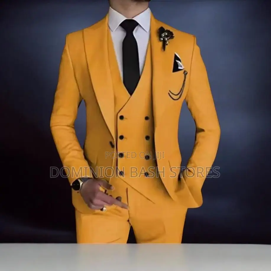 Luxury Quality Premium Gold Suit