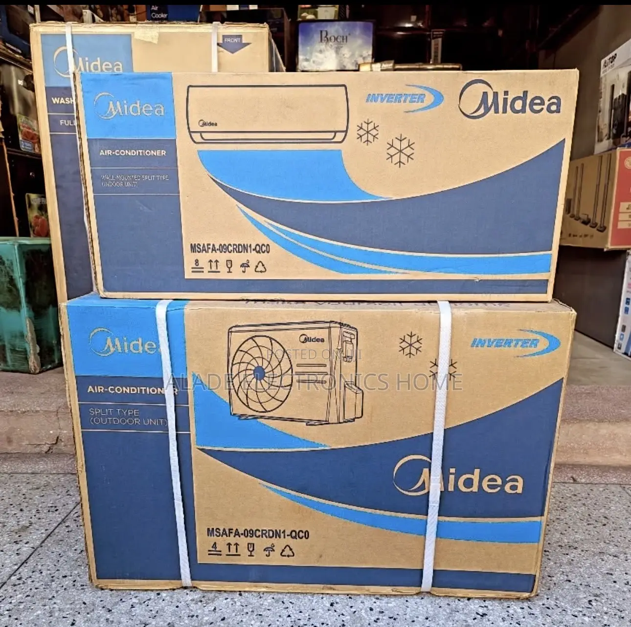 Midea Unicool Inverter Ac 2hp” (With Kits) 10yrs Factory Warranty