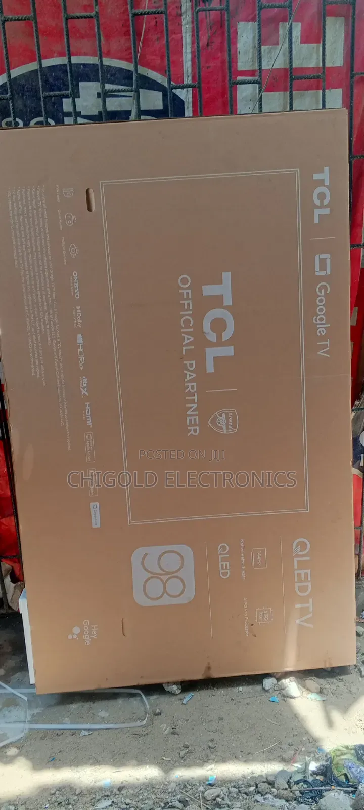 Original Tcl Tv 98 Inches Qled Smart Television