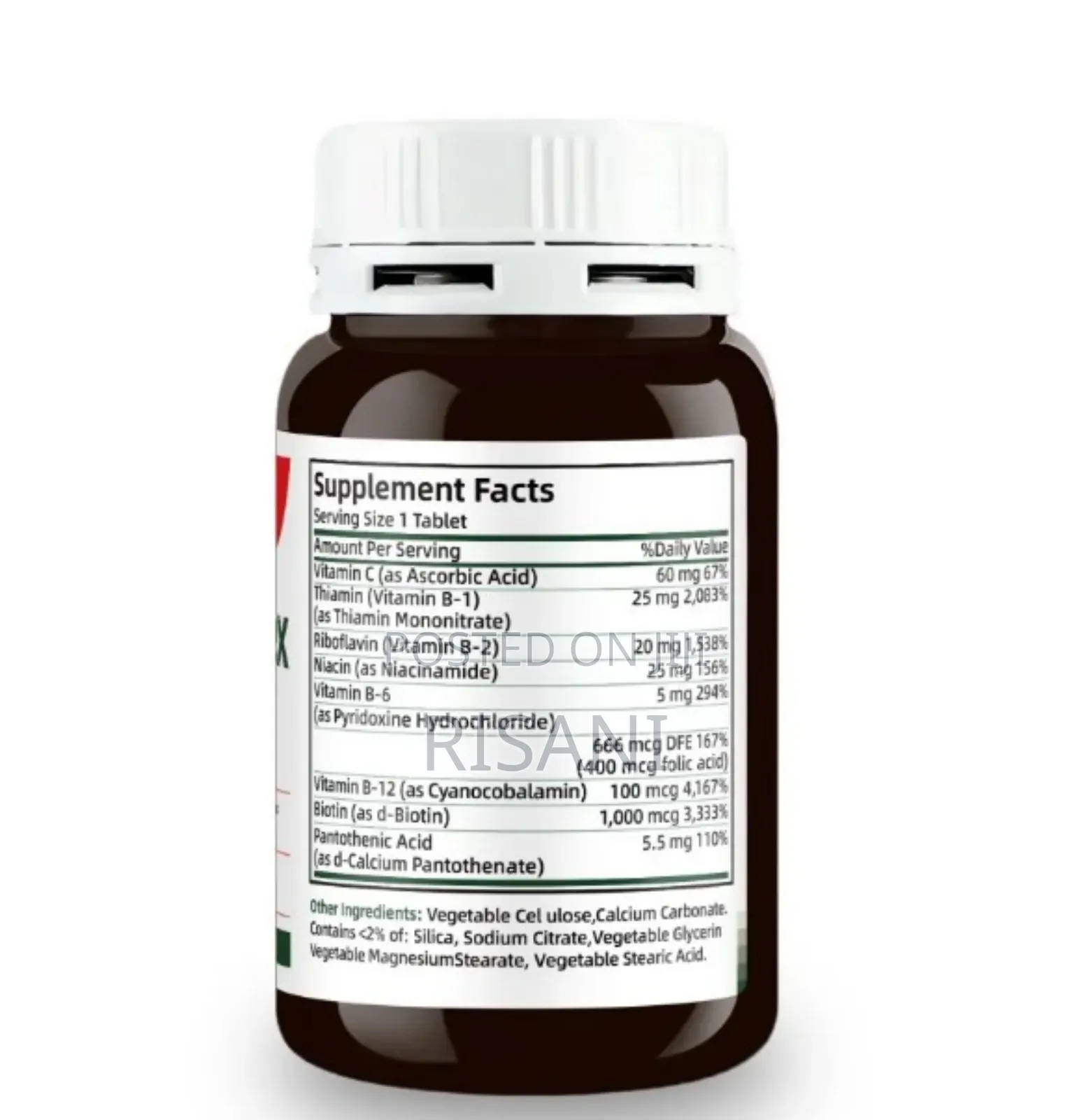 Super Vitamin B- Complex With Folic Acid Plus Vitamin C by 150 Tablets