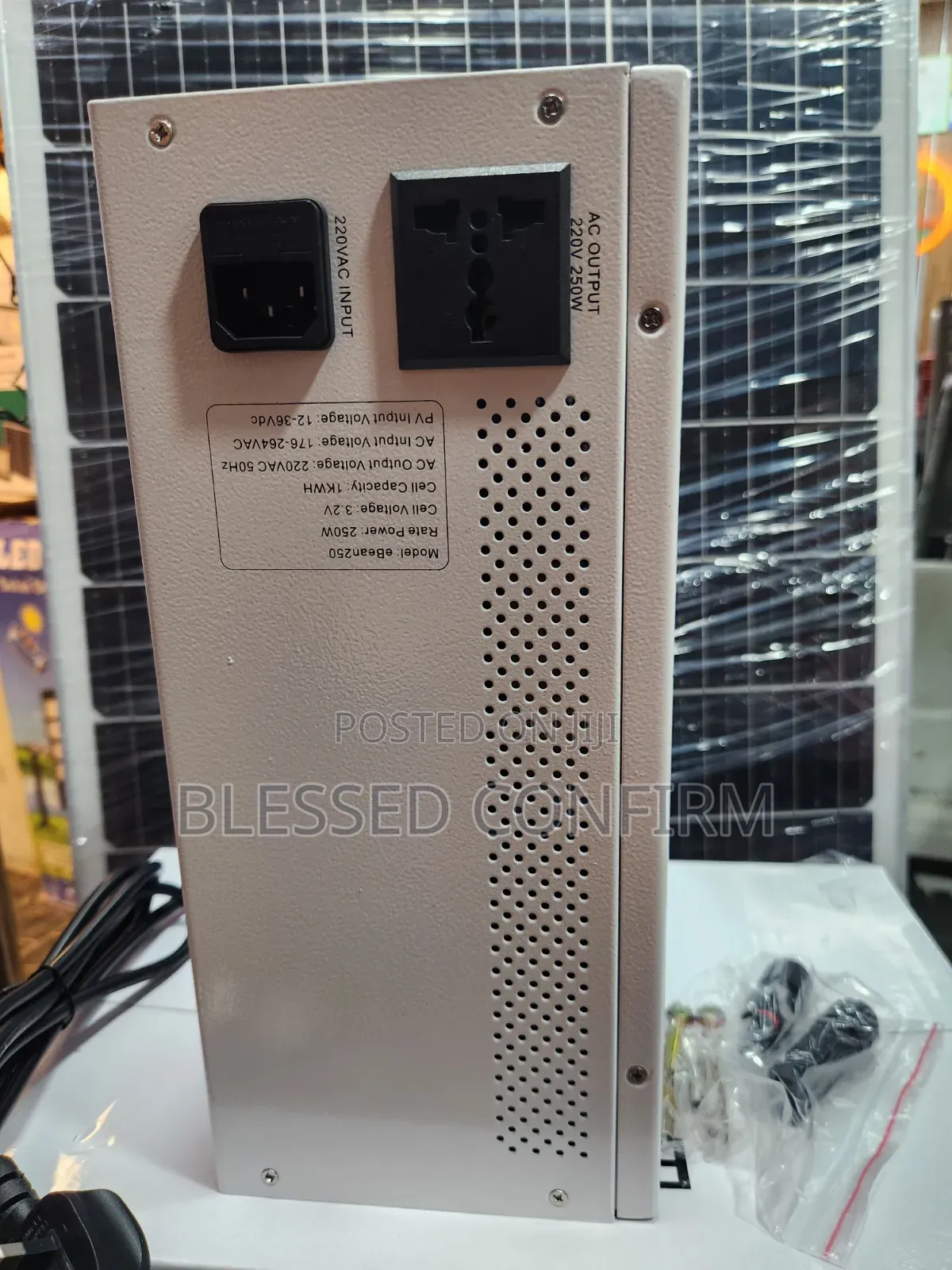 1kwh + 250w Lithium Battery All in One Solar System With Solar Panel