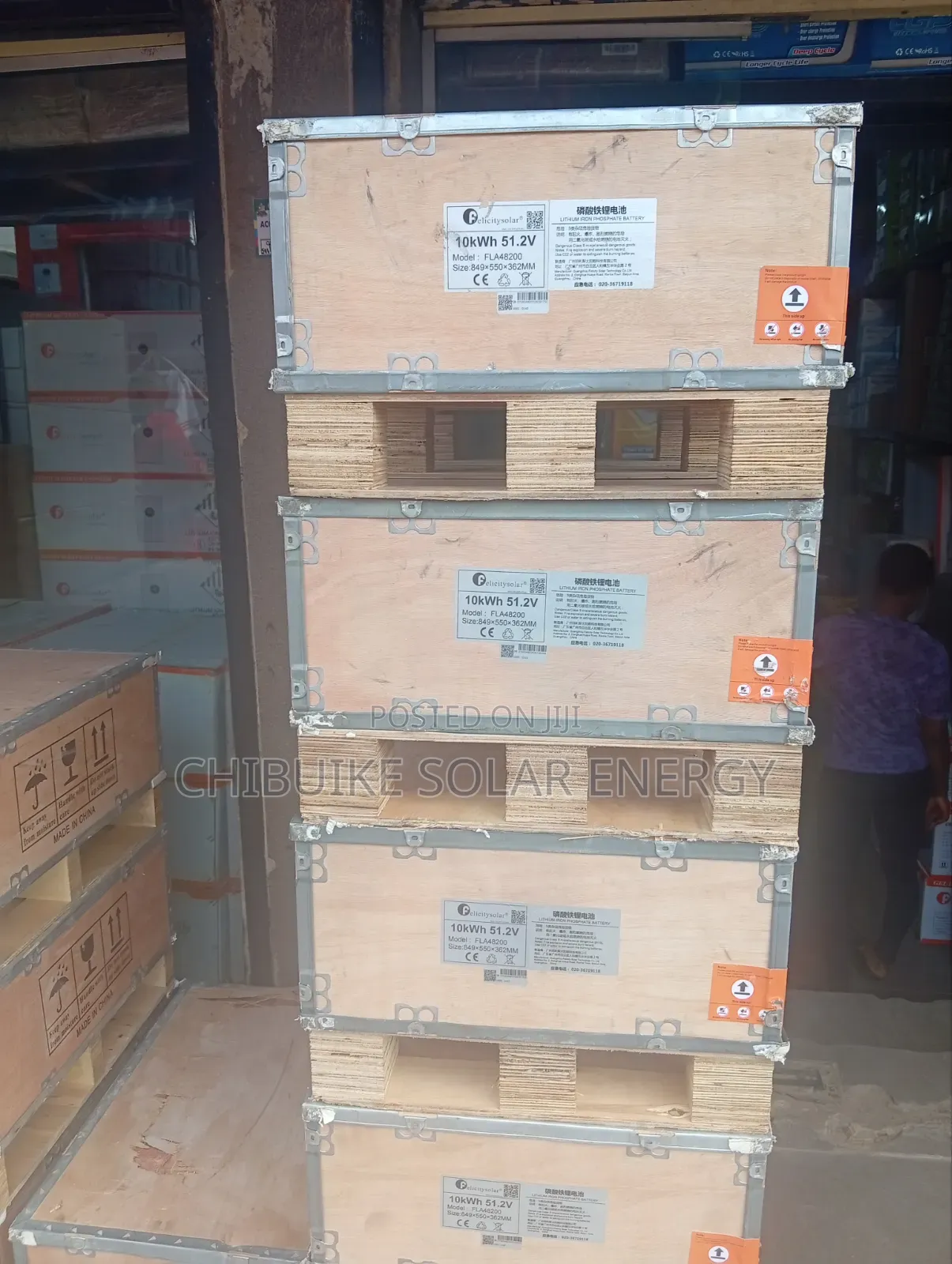 Felicity Solar Lithium Ion Batteries 10kwh 48v Fla
