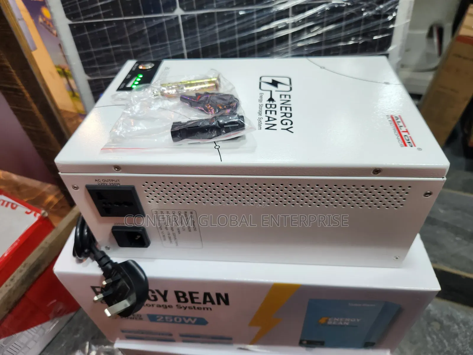 Energy Bean 250w Solar Generator With 1kwh Lithium Battery Plus Panel