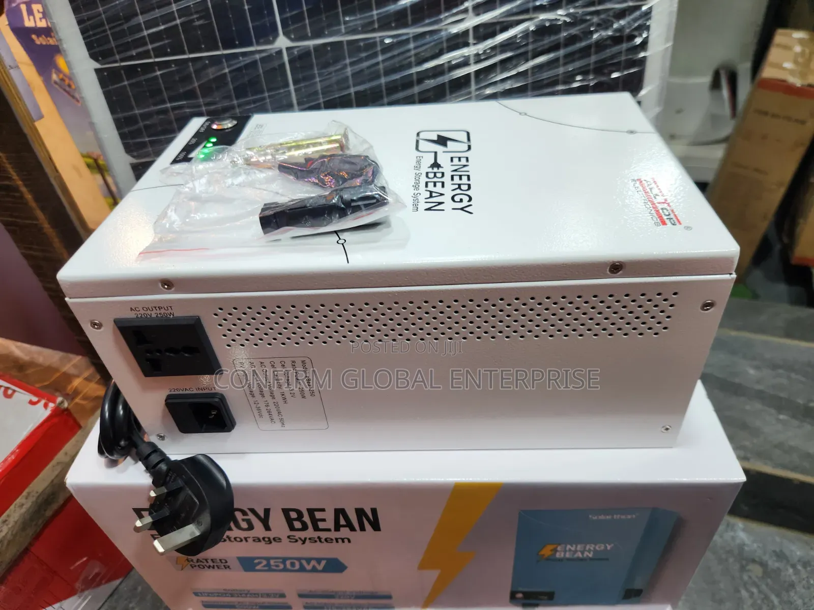 Energy Bean 250w Solar Generator With 1kwh Lithium Battery Plus Panel