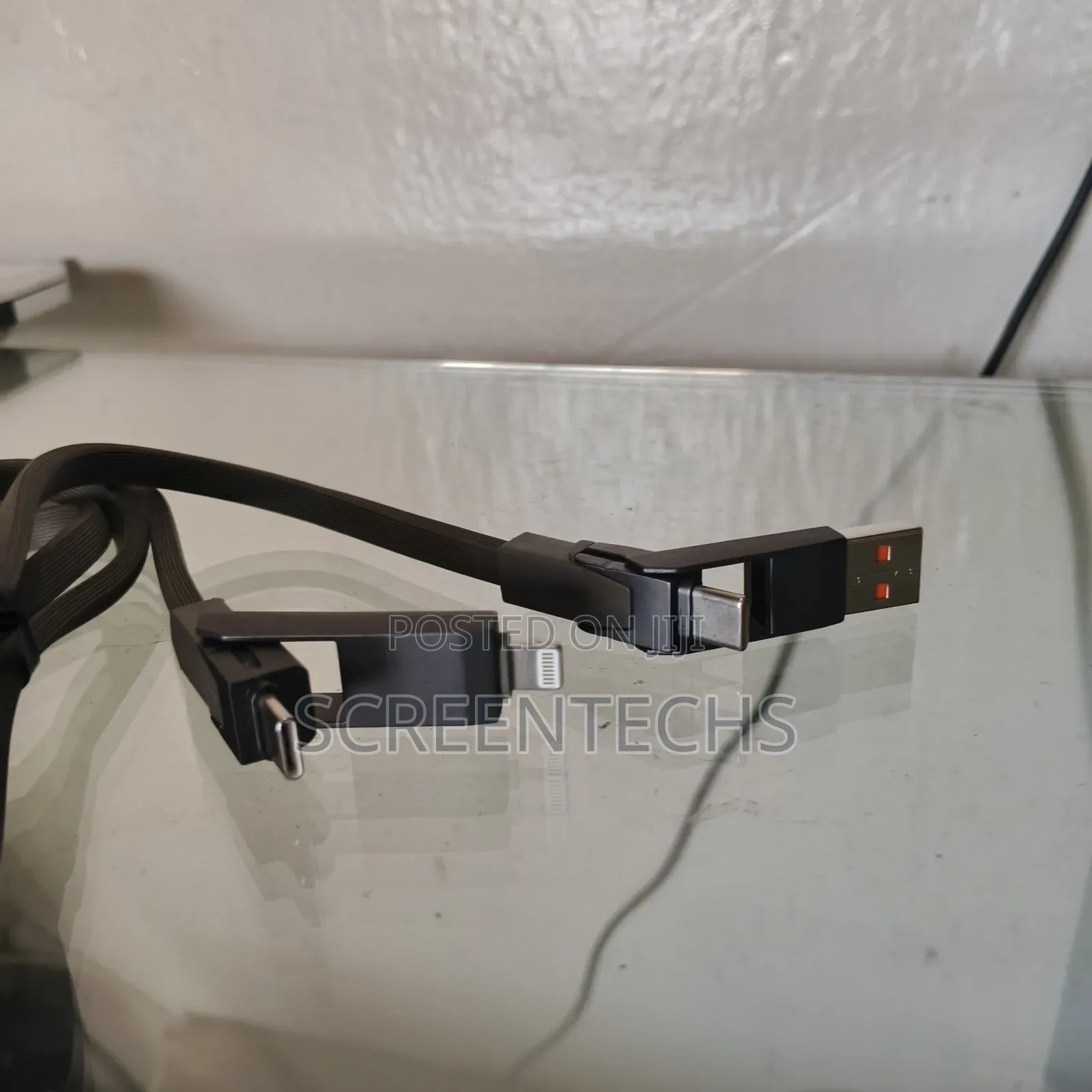 65 Watts Original Newage 4-in-1 Data Charging Cord.