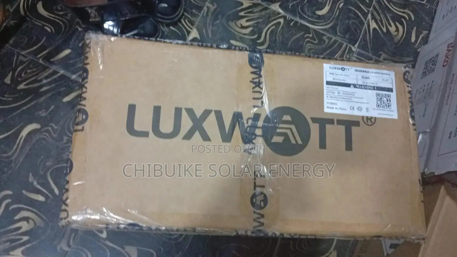 Luxwott Solar Lithium Ion Batteries 3kkwh/24v
