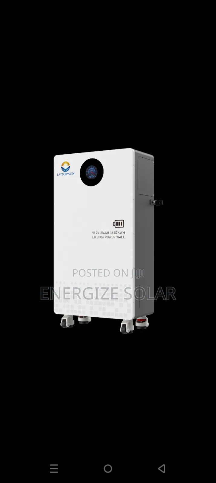 16kwh 51.2v G3 Lvtopsun Lithium Battery