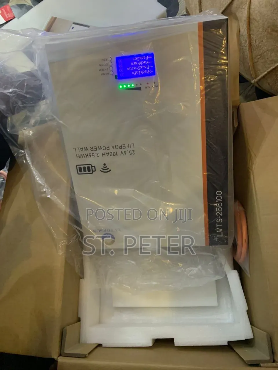 2.56kwh 24v Lvtopsun Lithium Battery (Lifepo4) – 100ah
