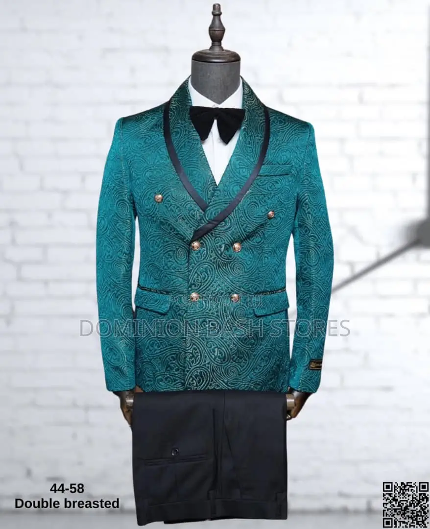 High Quality Emerald Greeen Tuxedo Suit