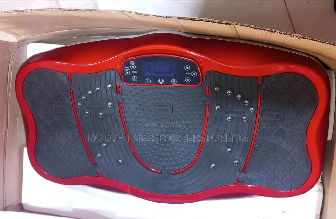 Body Vibration Plate Machine for Home Fitness.