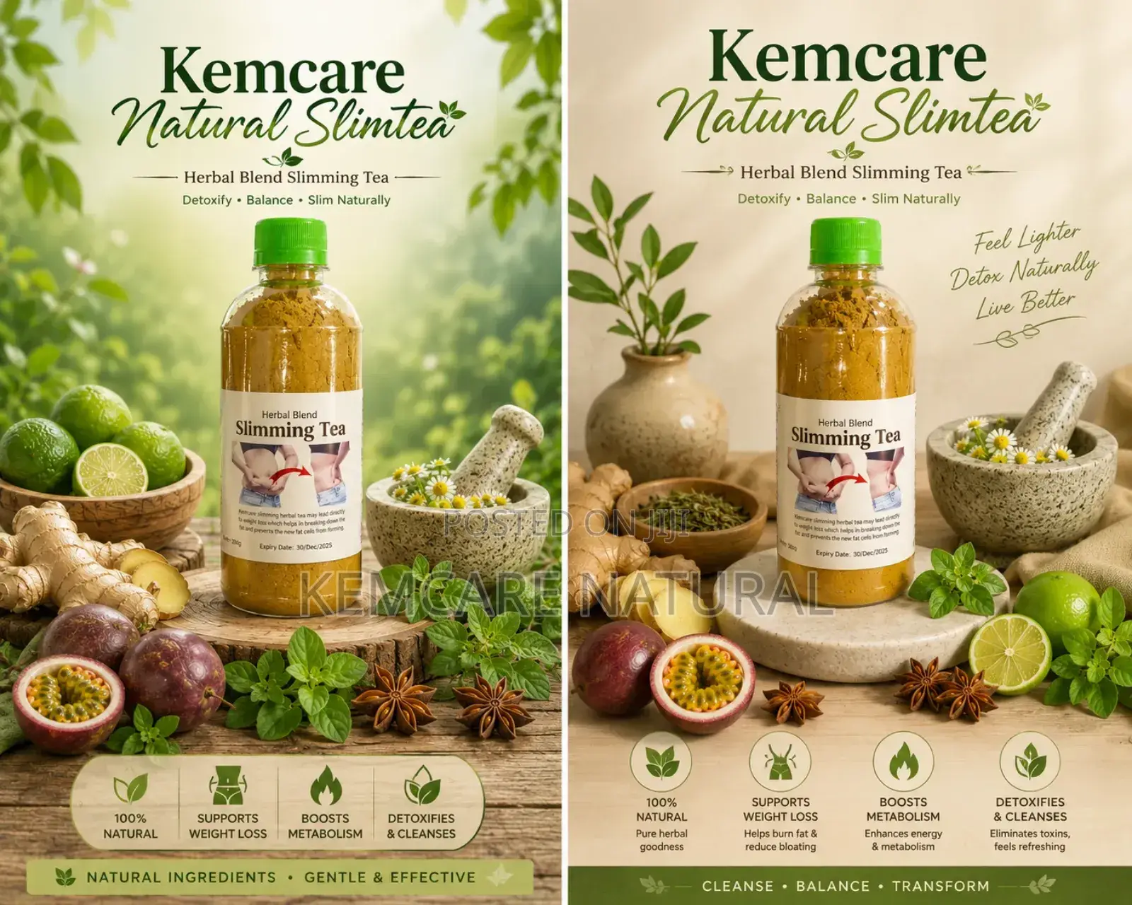 Kemcare Natural Slimming Tea Slimtea Weightloss Quality Herbal Slimtea