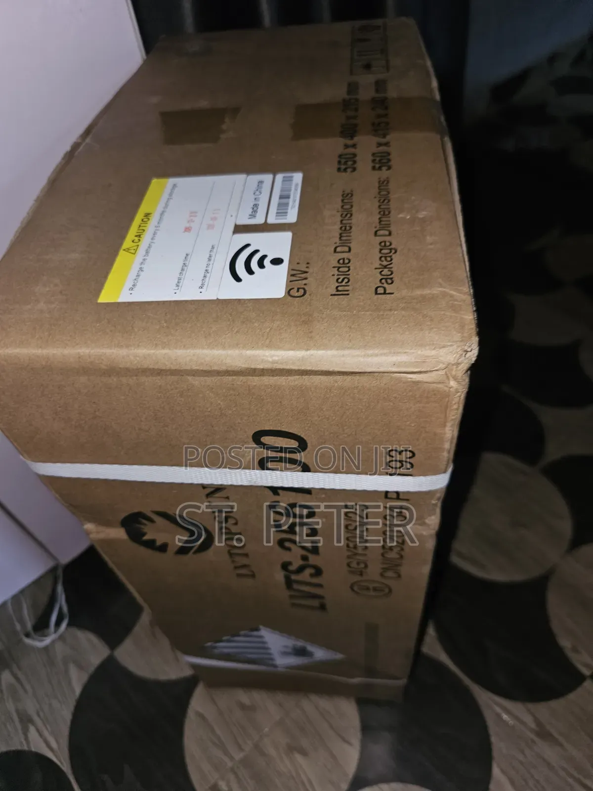2.56kwh 24v Lvtopsun Lithium Battery (Lifepo4) – 100ah