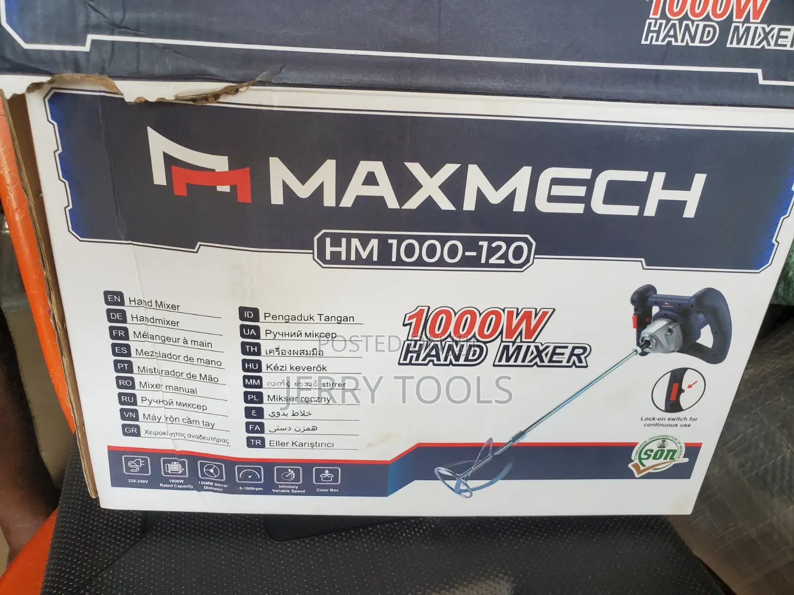 1000 Watts Maxmech Hand Mixer | Paint Mixer