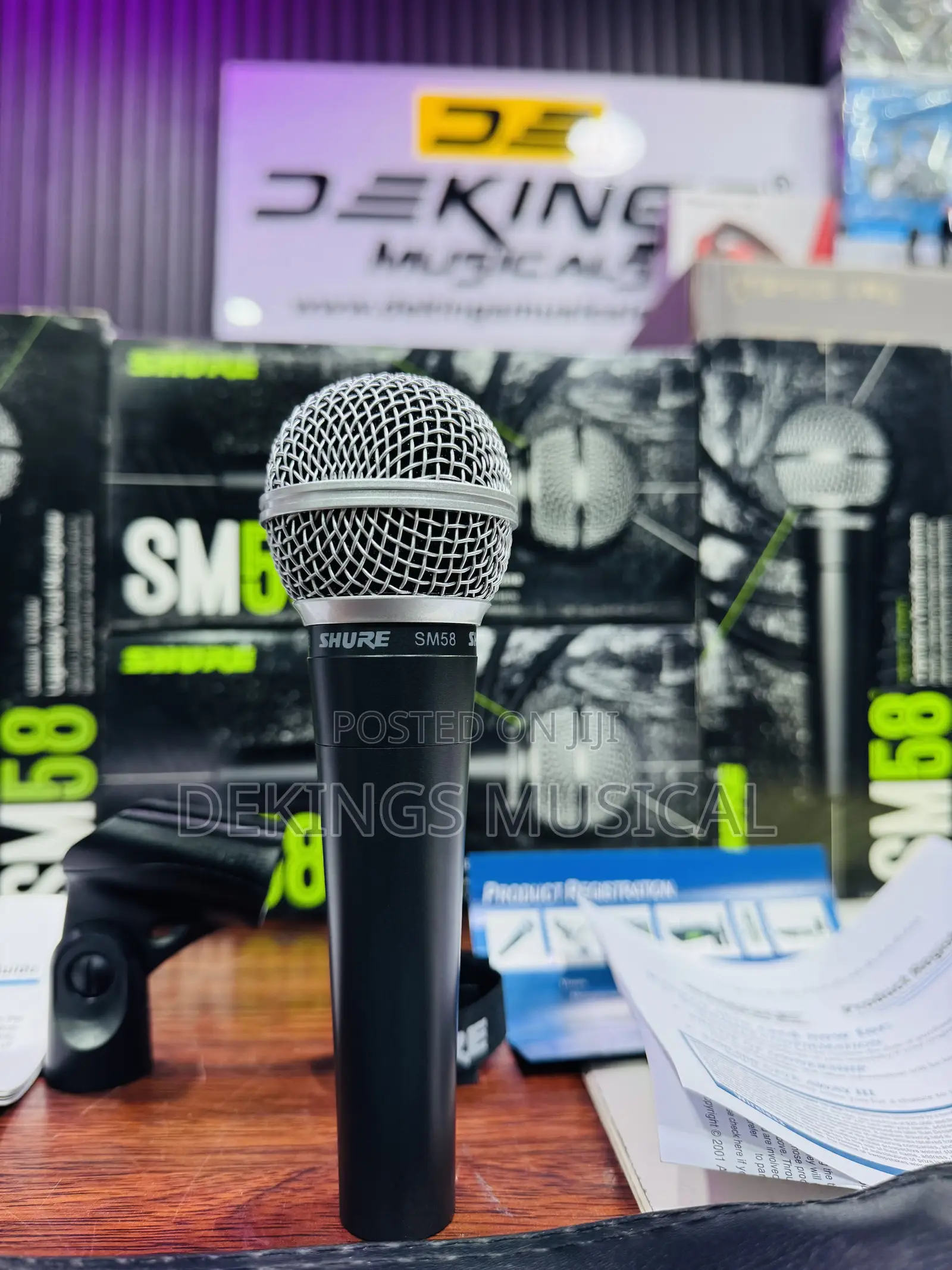 Shure Sm58 Legendary Cardioid Dynamic Vocal Microphone