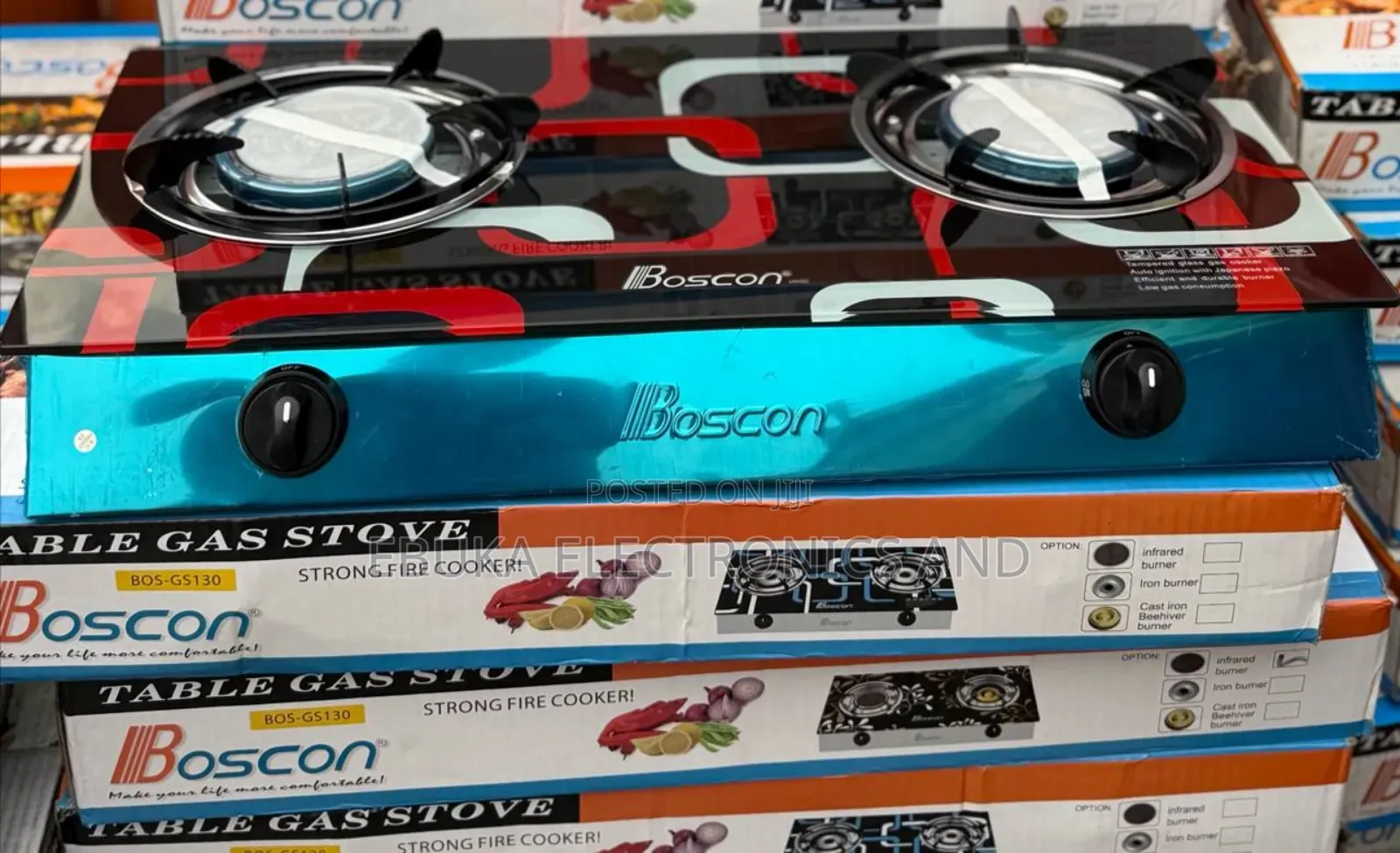 Boscon Inferred Glass Cooker Is Available Now