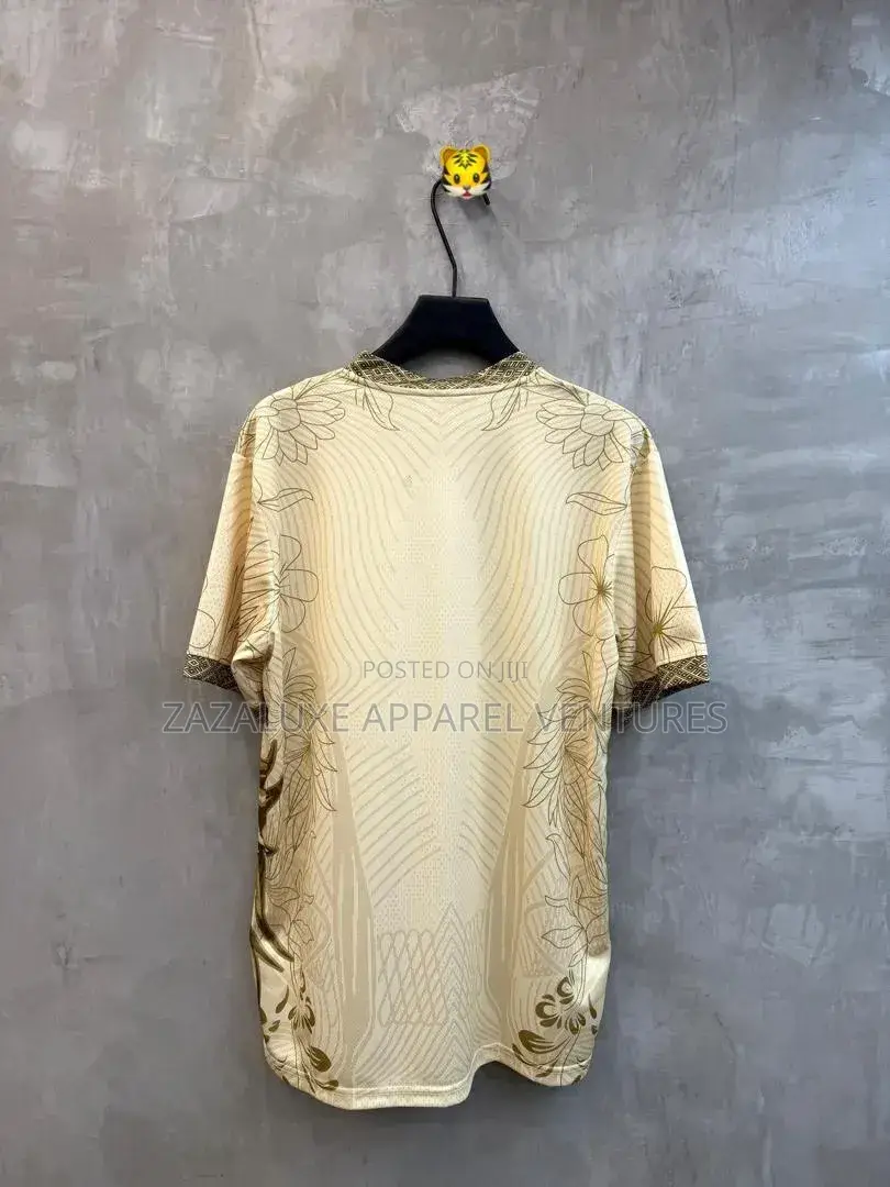 Luxury Gold Brazil Jersey