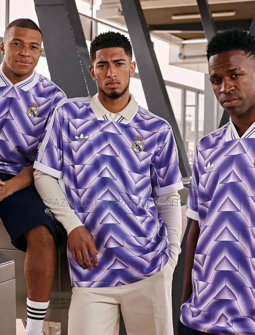 Luxurious Real Madrid Retro Jersey