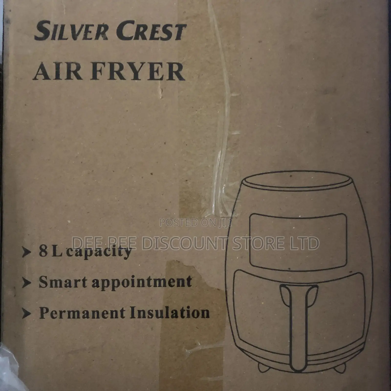 Silver Crest 8l Extra Large Digital Airfryer