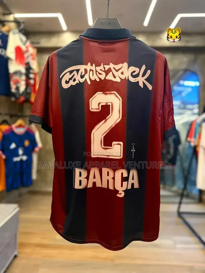 New Update Version Barcelona Vintage Jersey