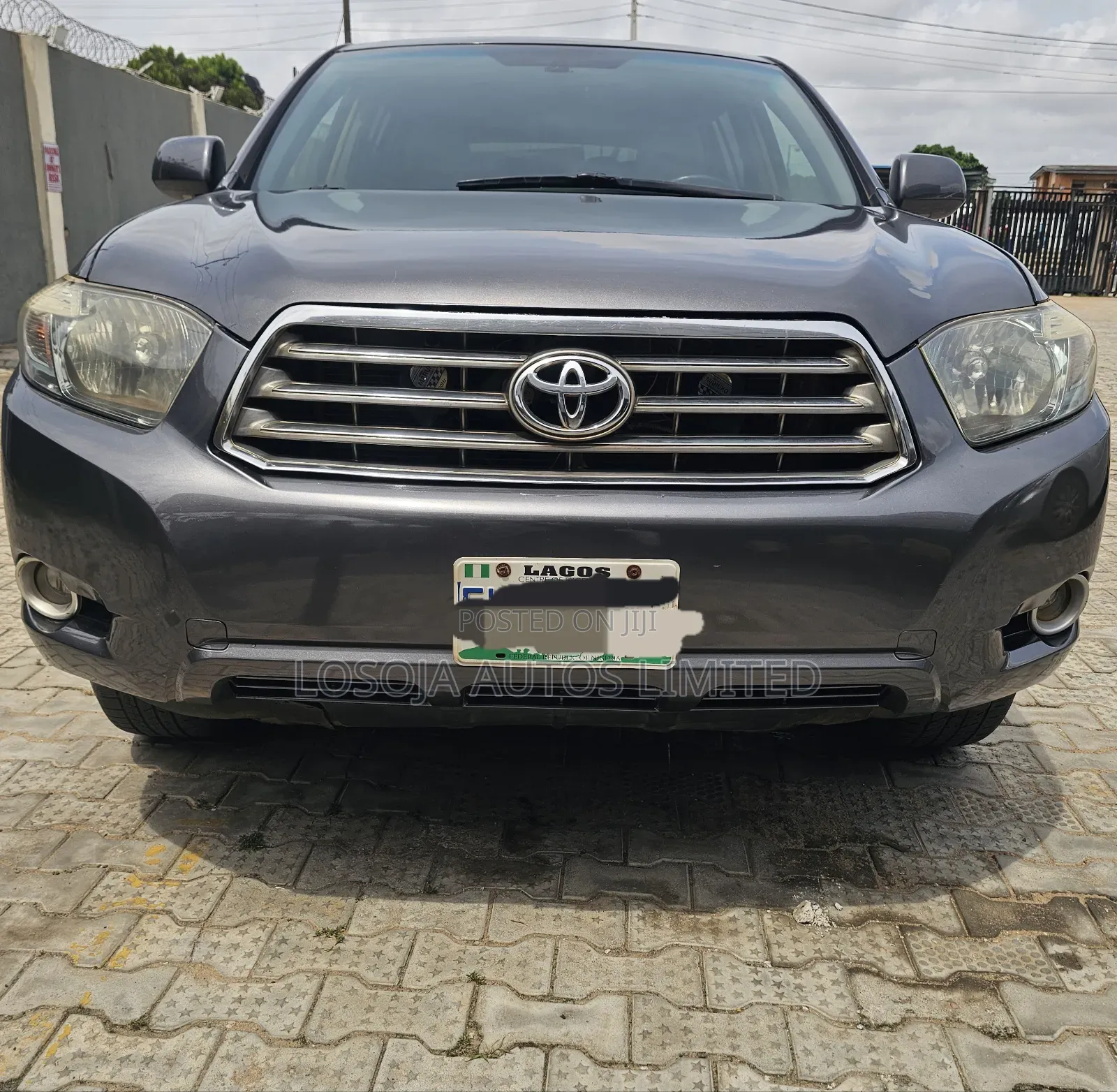 Toyota Highlander Limited 2008 Gray