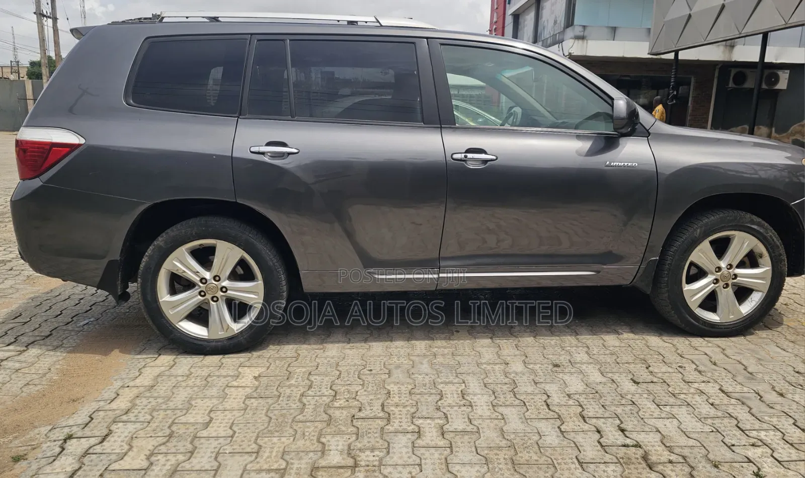 Toyota Highlander Limited 2008 Gray