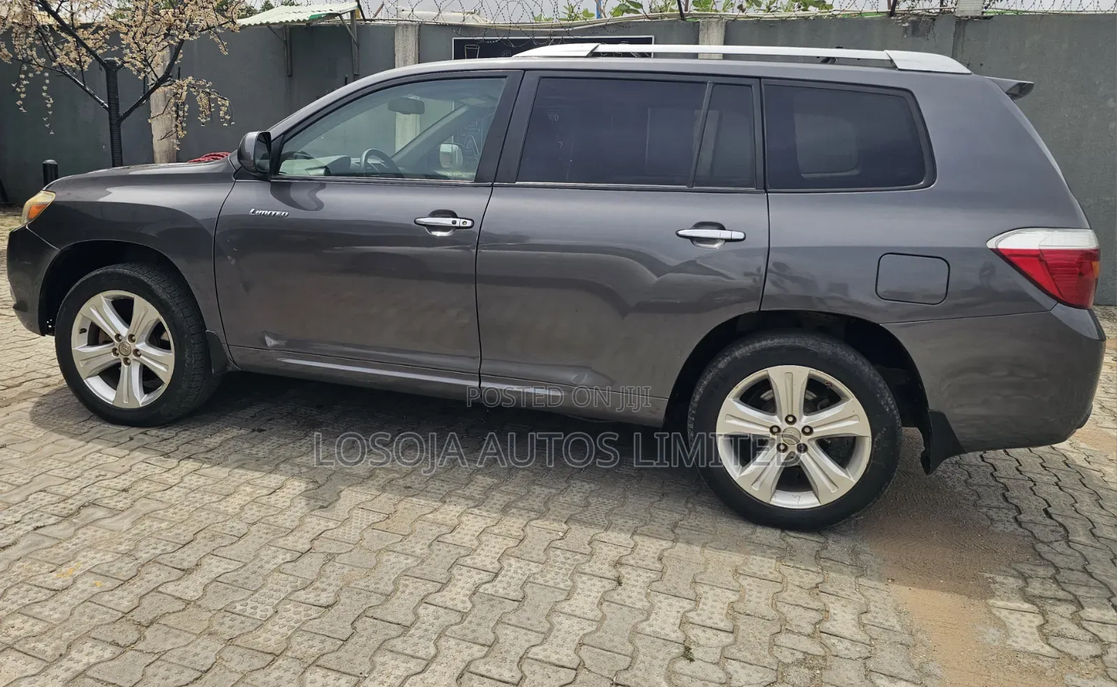Toyota Highlander Limited 2008 Gray