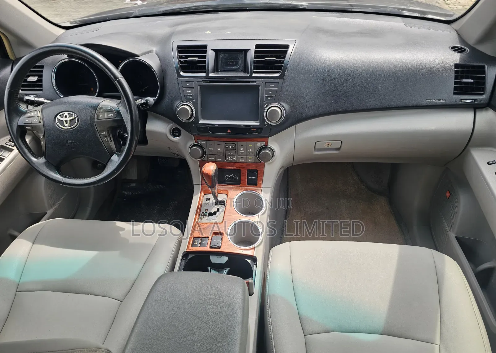 Toyota Highlander Limited 2008 Gray
