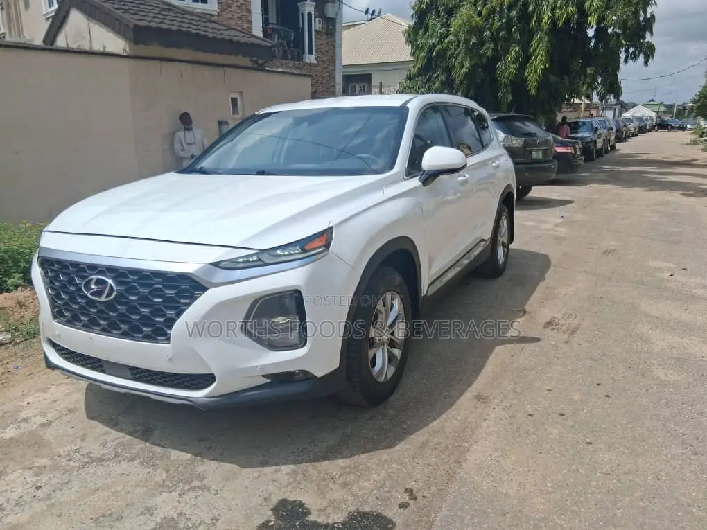 Hyundai Santa Fe SEL 2.0T AWD 2020 White