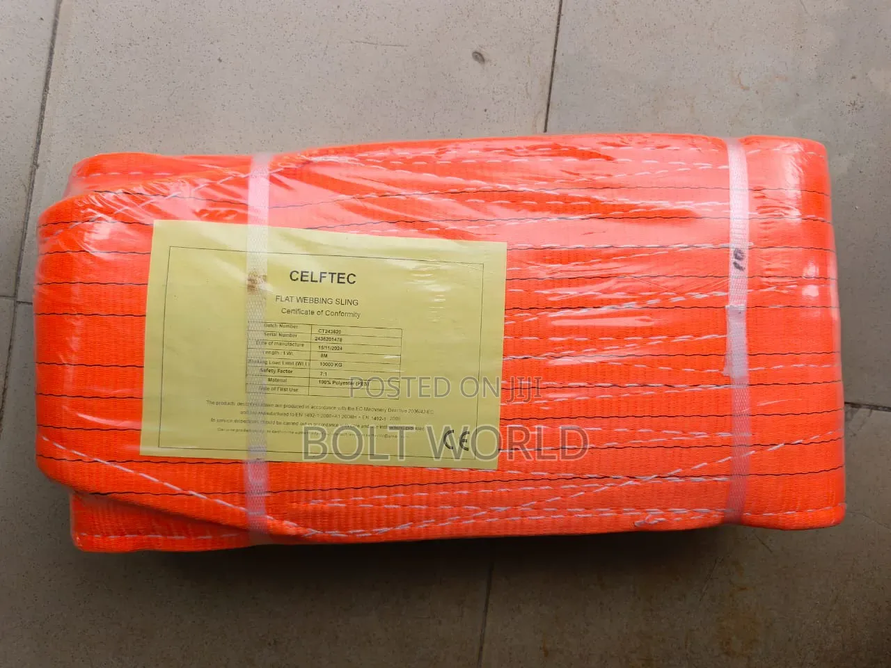 Lifting Belt 10tons X4meters