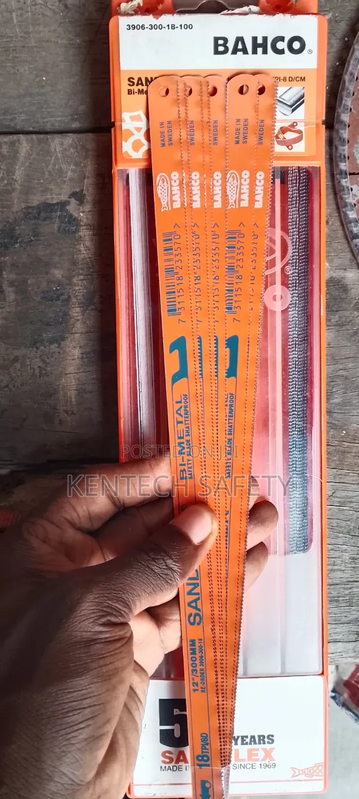 18tp1/80 Sandflex Bi Metal Blade Bahco 12inch 300mm