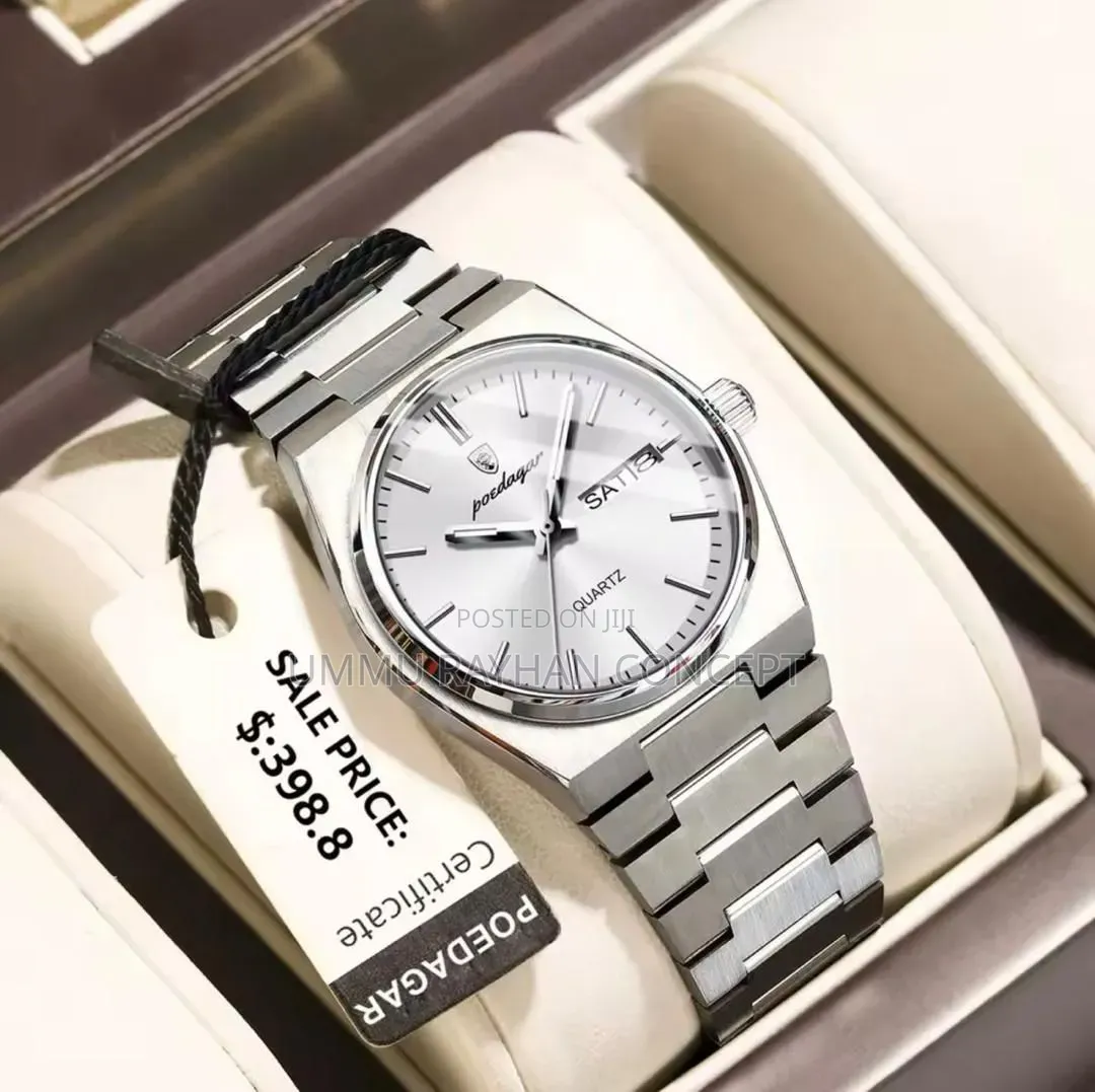 Poedagar Chain Watch Comes With Box and Bag
