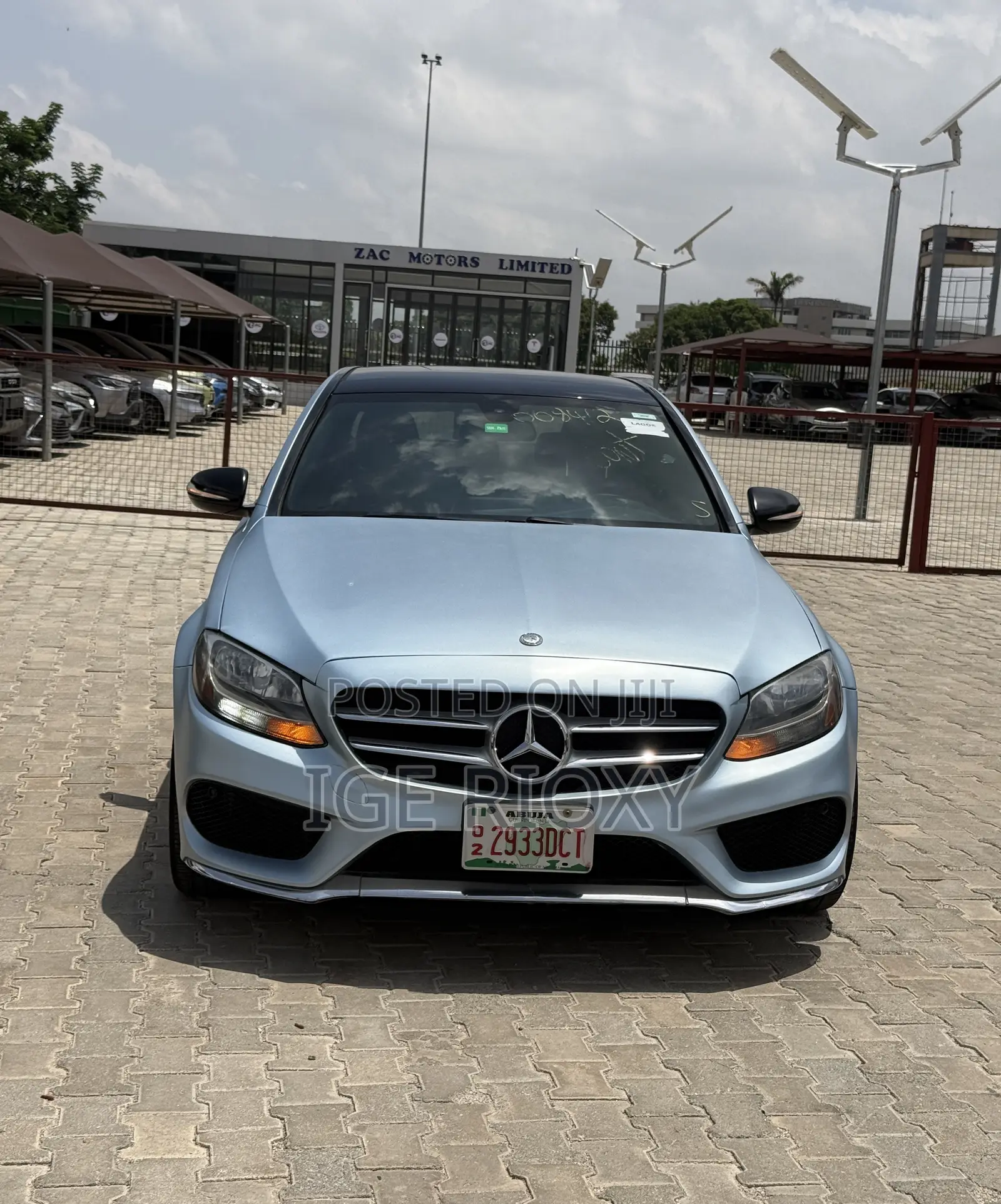 Mercedes-Benz C300 Sport 4dr AWD 4Matic Sedan (2.0L 4cyl 7A) 2015 Blue