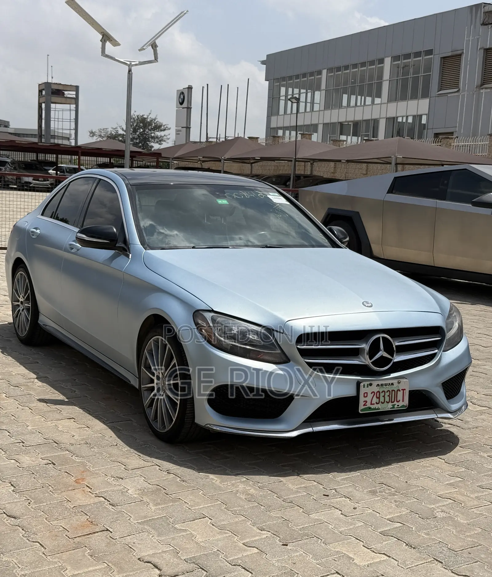 Mercedes-Benz C300 Sport 4dr AWD 4Matic Sedan (2.0L 4cyl 7A) 2015 Blue