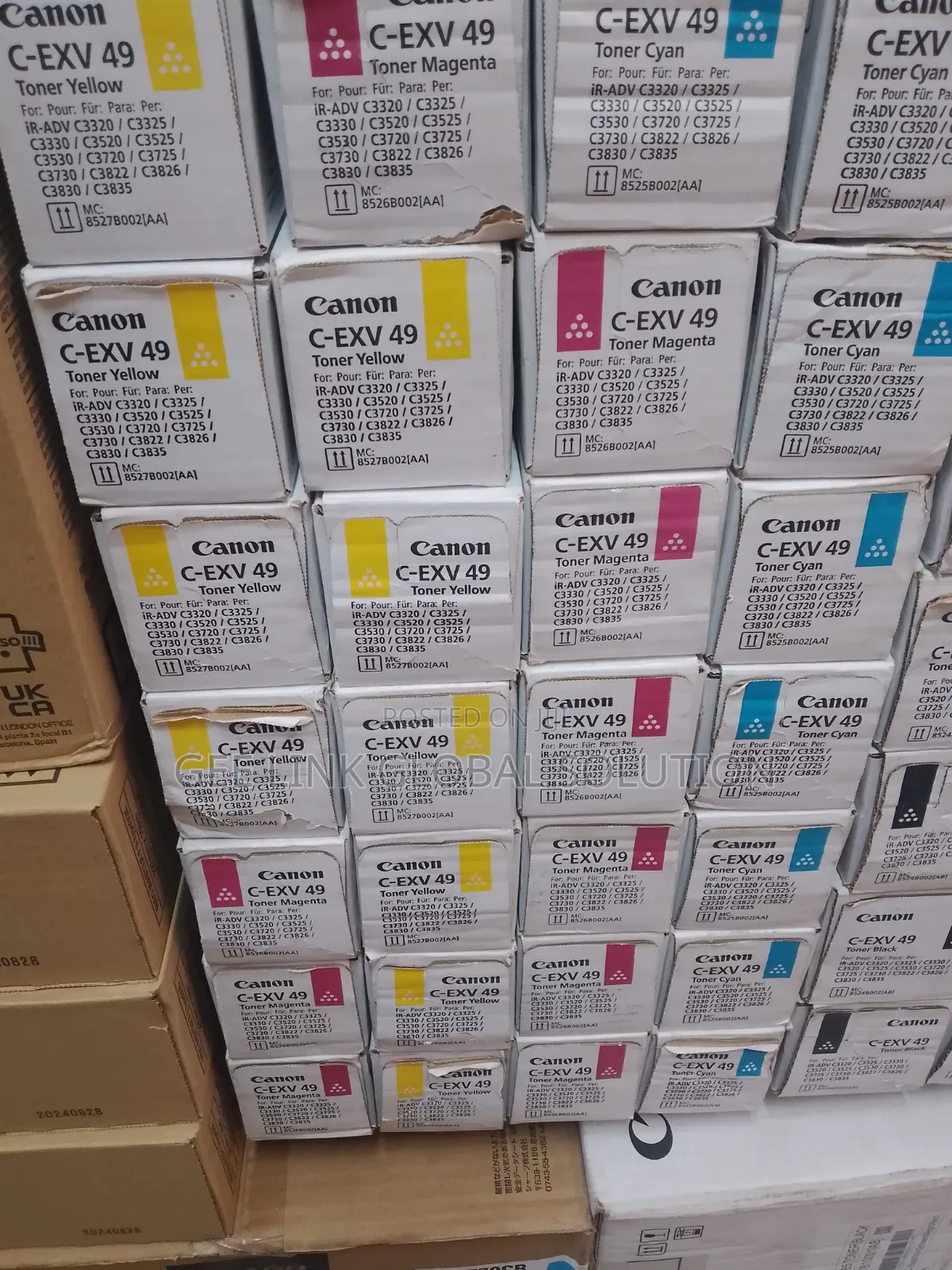 Genuine Canon Toner C-Exv49
