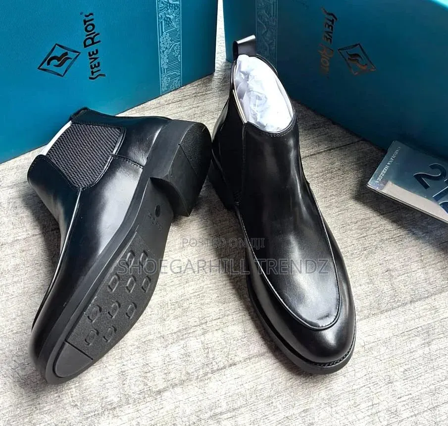 Sr Mens Ankle Boot in Brogues and Plain Designs