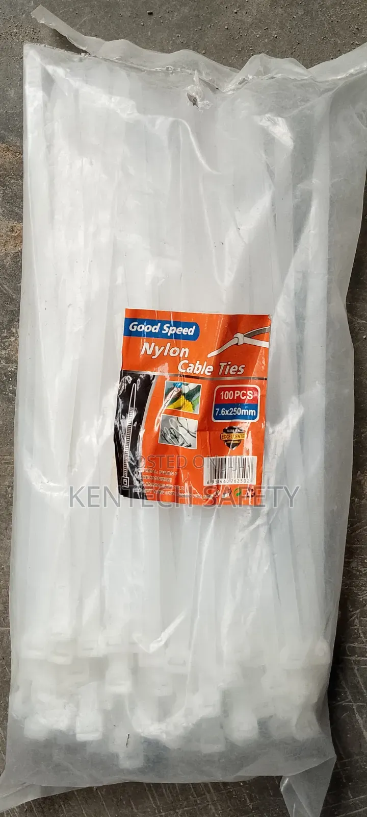 Cable Ties Long and Thick 7.6x250mm Original