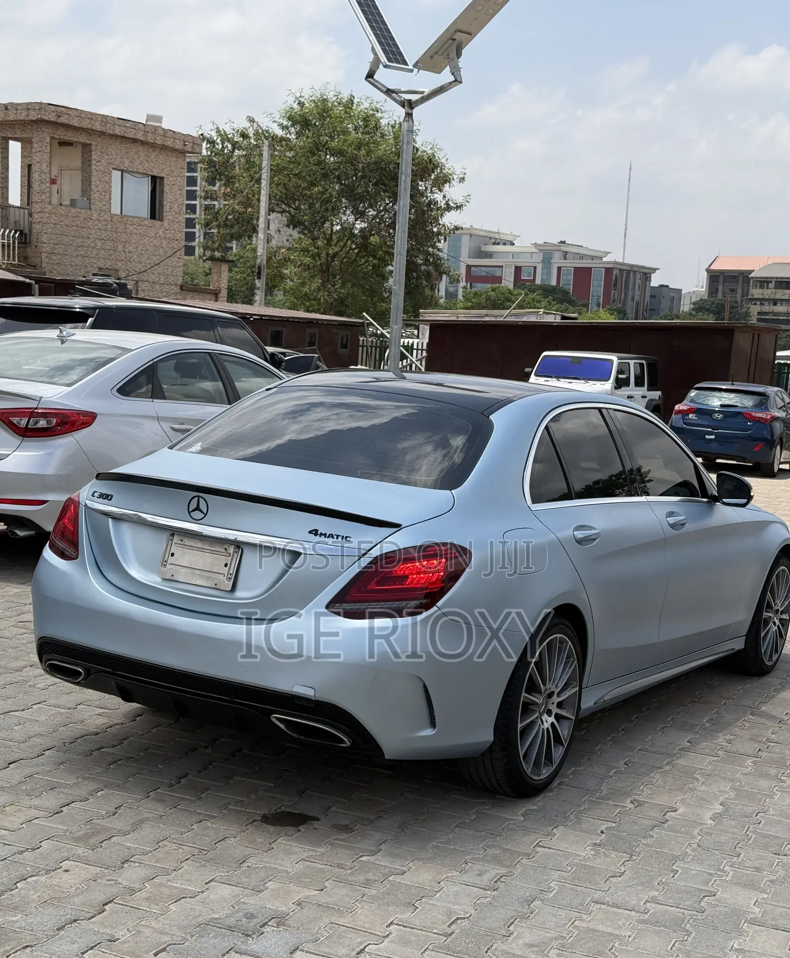Mercedes-Benz C300 Sport 4dr AWD 4Matic Sedan (2.0L 4cyl 7A) 2015 Blue