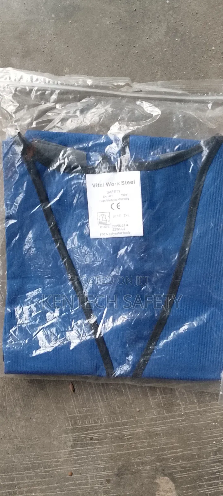 Safety Jackets Blue Type Original