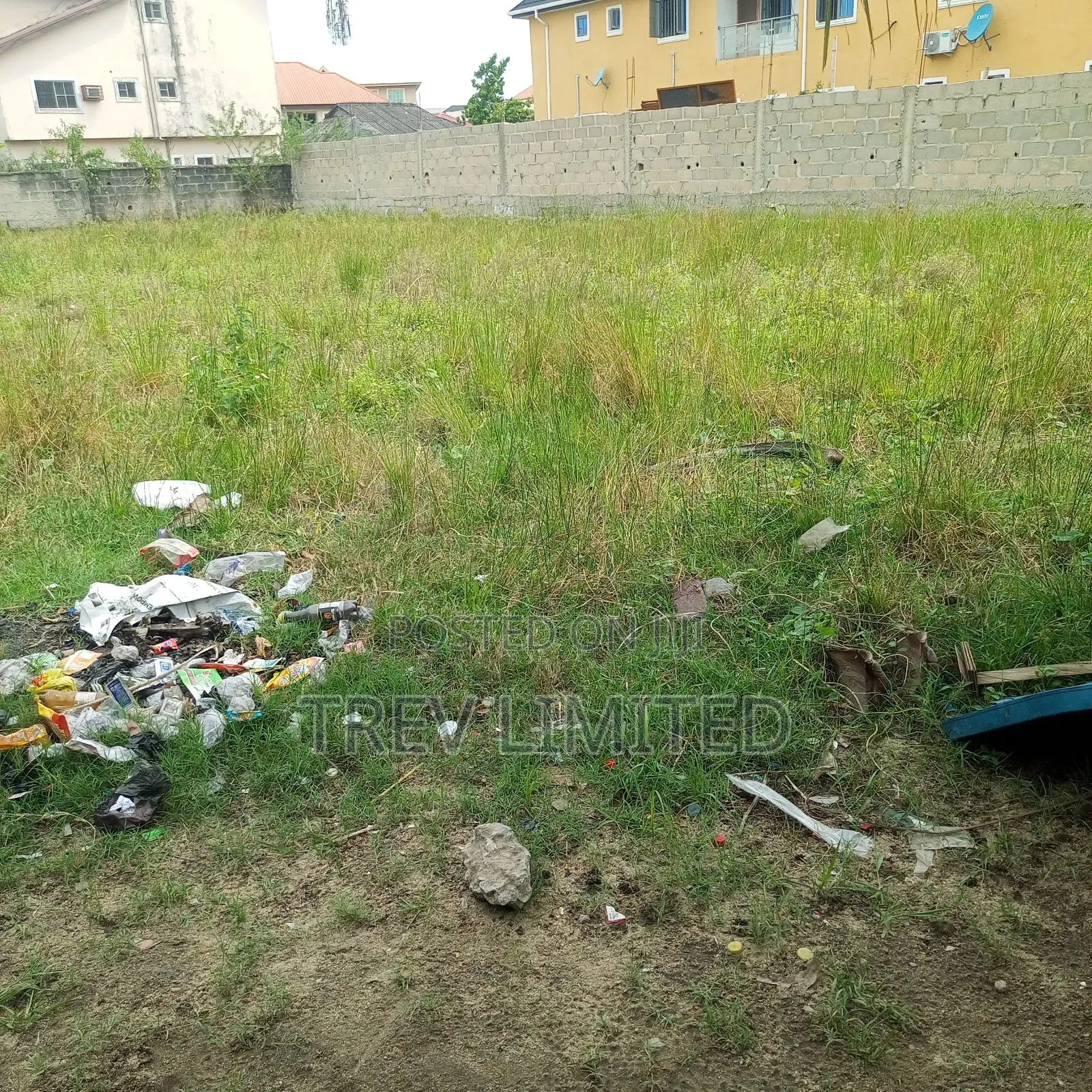 A Dry Full Plot of Land