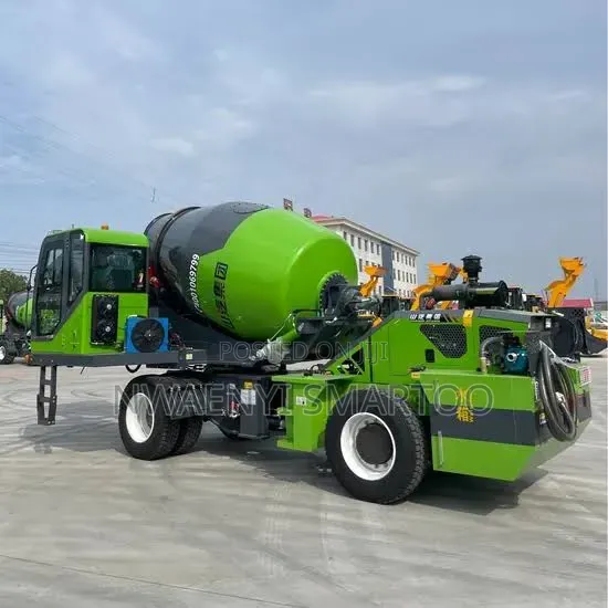 Mobile Concrete Mixer With Tinted Glass 4cubic